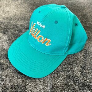 Villon Teal/Orange "Miami" Snap Back Hat